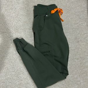 FIGS jogger scrub pants.